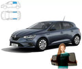 Parasolare pentru Renault Megane 4 Hatchback 2015, panouri spate, 2 bucăți