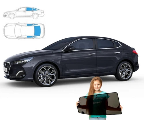 Parasolare pentru Hyundai i30 3 Fastback 16' Set 5 parasolare