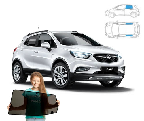 Parasolare pentru Opel Mokka I (A*X*) 10-19 Set 2 parasolare