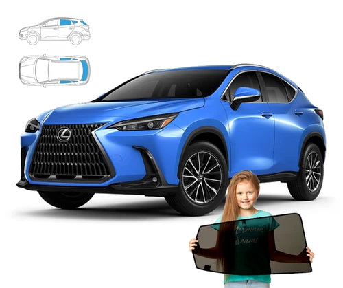 Parasolare pentru Lexus NX II 2 SUV 2021 - Set 5 parasolare