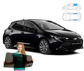 Parasolare pentru Toyota Corolla 12 XII HB 2018, set de 2 piese cu magneți