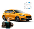 Parasolar pentru Ford Focus MK4 HB 2018, set de 2 piese cu magneți