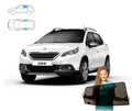 Parasolare pentru Peugeot 2008 1 crossover 13-19, set 2 parasolare cu magneți