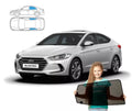 Parasolare pentru Hyundai Elantra 6 VI 15-20, panouri spate, 2 piese, cu magneți