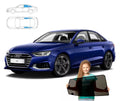 Parasolare pentru Audi A4 B9 sedan din 2015 încoace, set de 4 parasolare