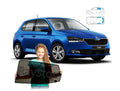 Parasolare pentru Skoda Fabia III 3 Hatchback, fabricație 2014, set 3 piese