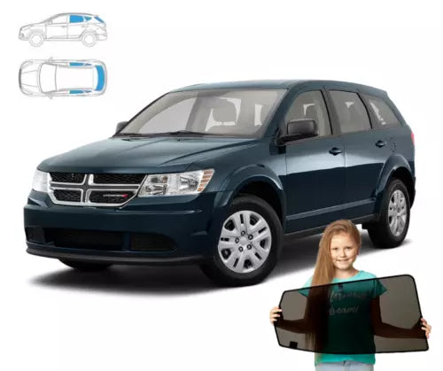 Parasolare pentru Dodge Journey I 08-20 - set de 5 parasolare cu magneți
