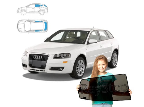 Parasolare pentru Audi A3 8PA Sportback hatchback, set de 5 piese