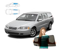 Parasolare pentru Volvo V70 2 II Estate 2000-2007, set de 4, cu magneți