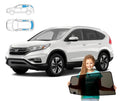 Parasolare pentru Honda CR-V IV 4 (2012-2018) panouri spate + lunetă