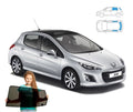Parasolar pentru Peugeot 308 (I) Hatchback 07'-13' + lunetă, 4 piese