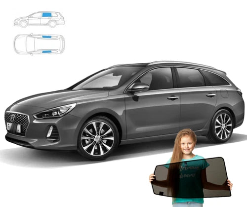 Parasolare pentru Hyundai i30 (3) Estate 16' set 2 piese