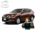 Parasolar pentru Nissan X-trail 3 III T32 13-21, set de 4 piese cu magneți