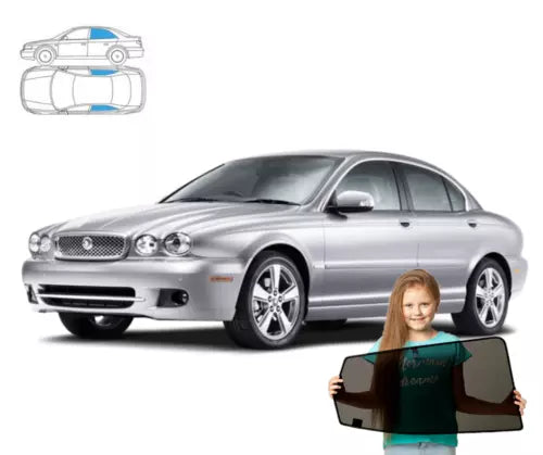 Parasolare pentru Jaguar X-Type sedan 01-09, panouri spate, set 4 piese