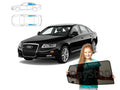 Parasolare cu magneți pentru Audi A6 C6 sedan, anii model 2004-2011, set de 4 bucăți