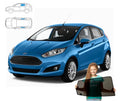 Parasolare pentru Ford Fiesta 6 VI 08-17 HB, panouri spate, 2 bucăți