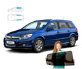Parasolare pentru Opel Astra H break, anii model 2004-2014, set de 4 piese cu magneți
