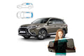 Parasolare pentru Mitsubishi Outlander III 3 2012-2022, set de 5 piese