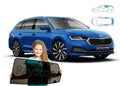 Parasolare pentru Skoda Octavia IV 4 Combi, jaluzele spate + lunetă, set de 6