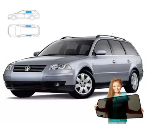 Parasolare pentru panouri spate VW Passat B5 break 96'-05', 2 bucăți