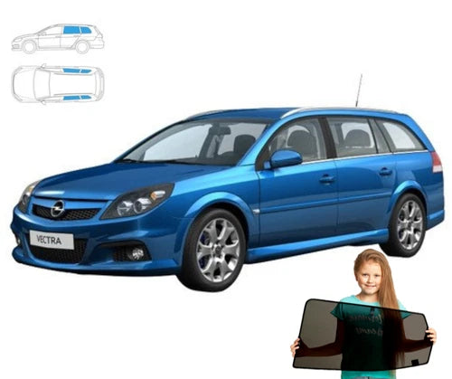 Parasolare spate pentru Opel Vectra C Estate 02'-08', set 4