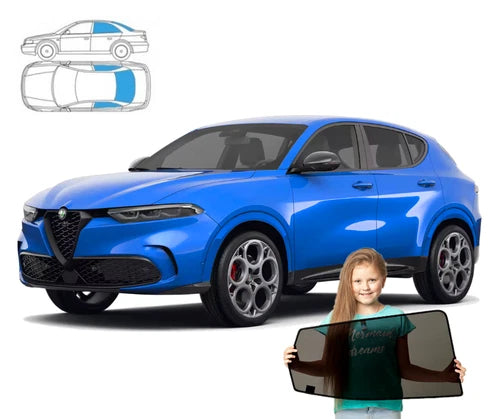 Parasolare pentru Alfa Romeo Tonale din 2022 încoace - panouri spate + lunetă