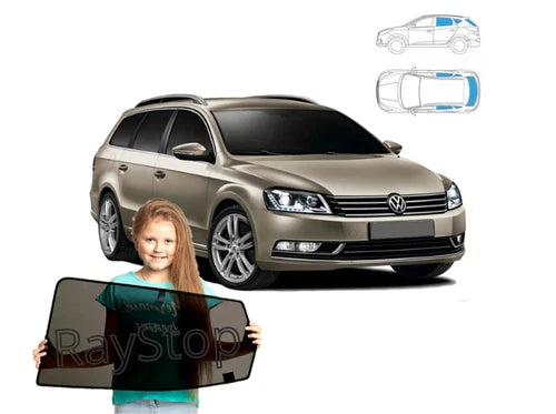 Parasolare pentru Volkswagen VW Passat B7 break (2010-2019), set de 5 piese