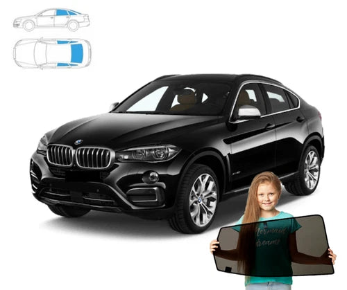 Parasolare pentru BMW X6 F16 SUV 14-19 - set de 5 parasolare cu magneți
