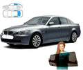 Parasolar pentru BMW Seria 5 E60 Sedan de la 03'-10' + lunetă, set 3 piese