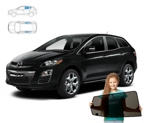 Parasolare pentru Mazda CX-7 I 06-12' Panouri spate 4 piese