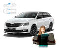 Parasolar pentru Skoda Octavia III 3 Combi 13-19 geamuri laterale față, 2 piese