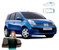 Parasolar pentru Nissan Note (I) 06-12, set de 5 piese cu magneți
