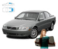 Parasolar pentru Volvo S80 1 (I) sedan din 98-06, set de 5 piese cu magneți, RayStop