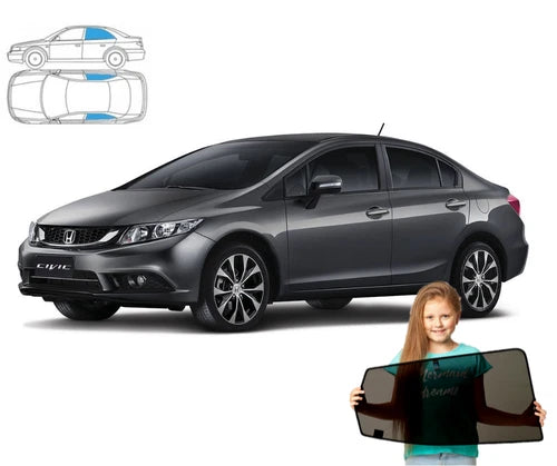 Parasolare pentru Honda Civic 9 Sedan 11'-16' panouri spate 2 piese