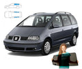 Parasolare pentru Seat Alhambra 1 96'-10, panouri spate, 4 piese