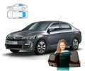 Parasolare pentru Citroen C-Elysee II, 2 parasolare, set 3 piese cu magneți