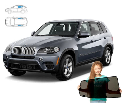Parasolare spate pentru BMW X5 E70 SUV 06'-13', set 4