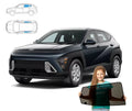 Parasolar pentru crossover Hyundai Kona 2 II din 2022 încoace - set de 4 piese cu magneți