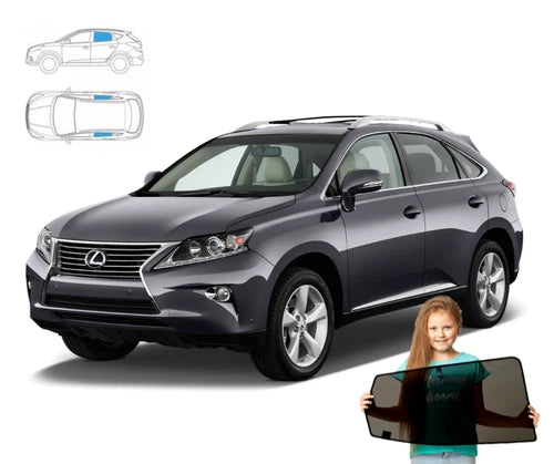 Parasolare pentru panouri spate Lexus RX 3 SUV 08'-15', 2 bucăți