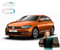 Parasolare pentru Volkswagen Polo 5 V hatchback cu 5 uși 09-17, set de 5, cu magneți