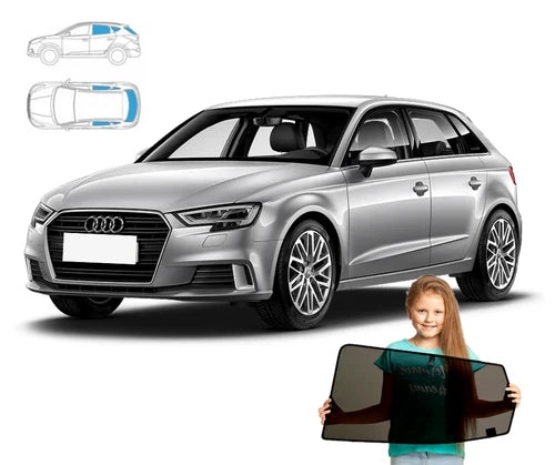 Parasolare pentru Audi A3 8V Sportback 13-20, panouri spate + lunetă
