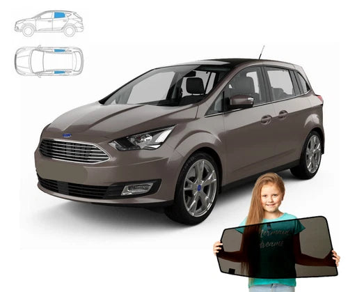 Parasolare spate pentru Ford Grand C-Max 10'-19', set 2