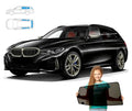 Parasolar pentru BMW Seria 3 G21 Touring 2018 - set de 5 piese cu magneți
