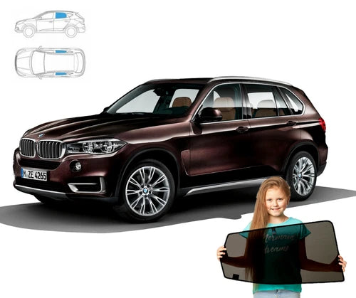 Parasolare spate pentru BMW X5 F15 SUV 13'-18', set 2 buc.
