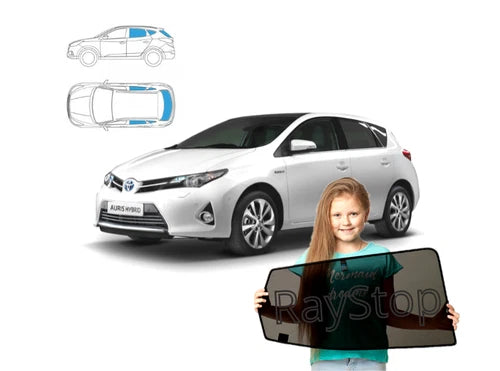 Parasolare pentru Toyota Auris 2 II HTB 12-18, set de 5 piese
