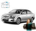 Parasolar pentru Toyota Avensis 2 II sedan 03-09, set 2 piese cu magneți