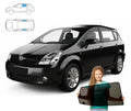Parasolar pentru Toyota Corolla Verso 2 II 04-09, set 2 piese cu magneți