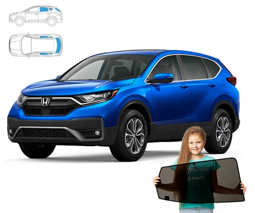 Parasolar pentru Honda CR-V 5V SUV 2016-2023, set de 5 piese