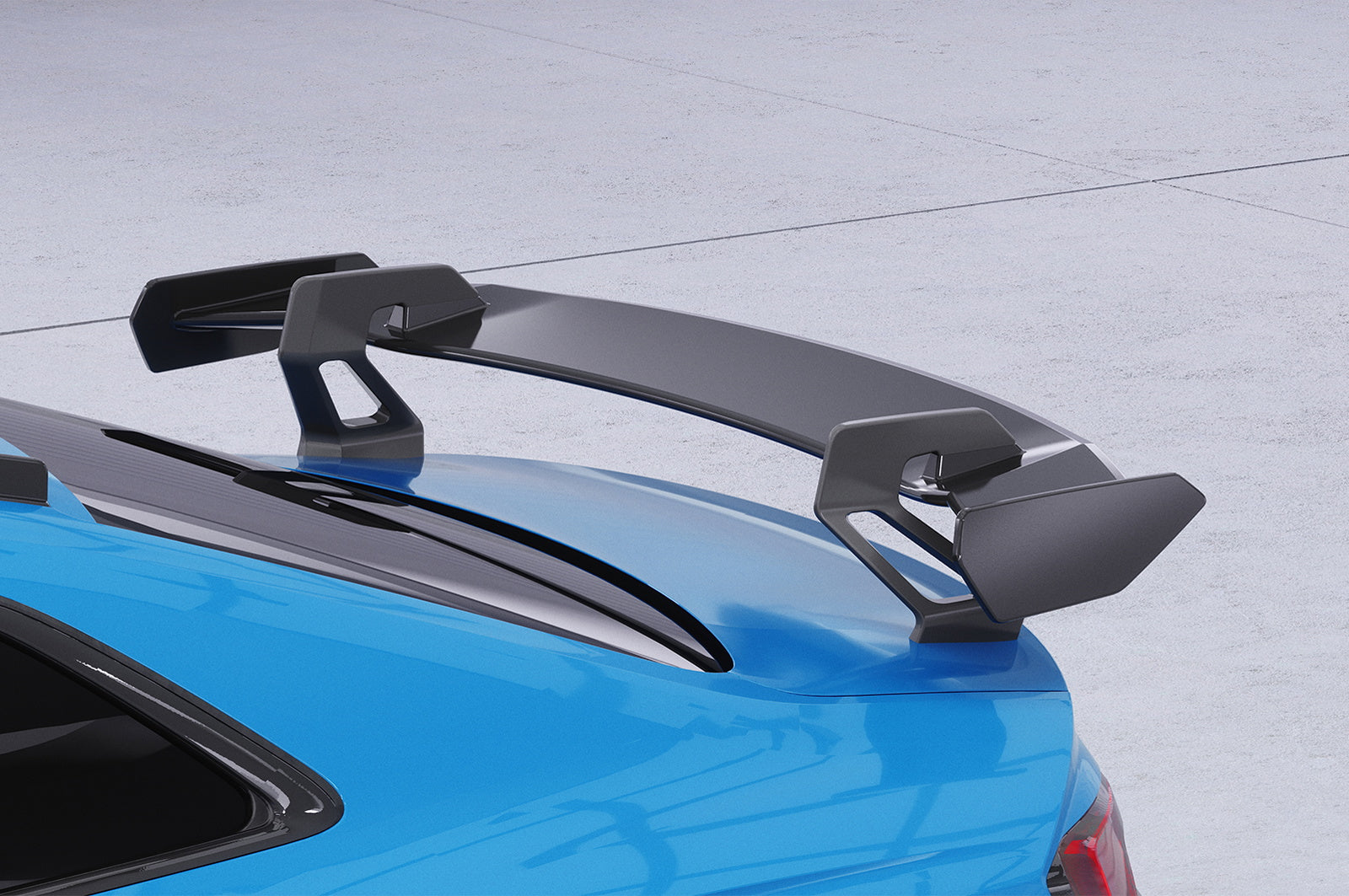 Eleron spate tip gât de lebădă cu ABE pentru Audi A5 / S5 / RS5 (F5) Coupe SHF066