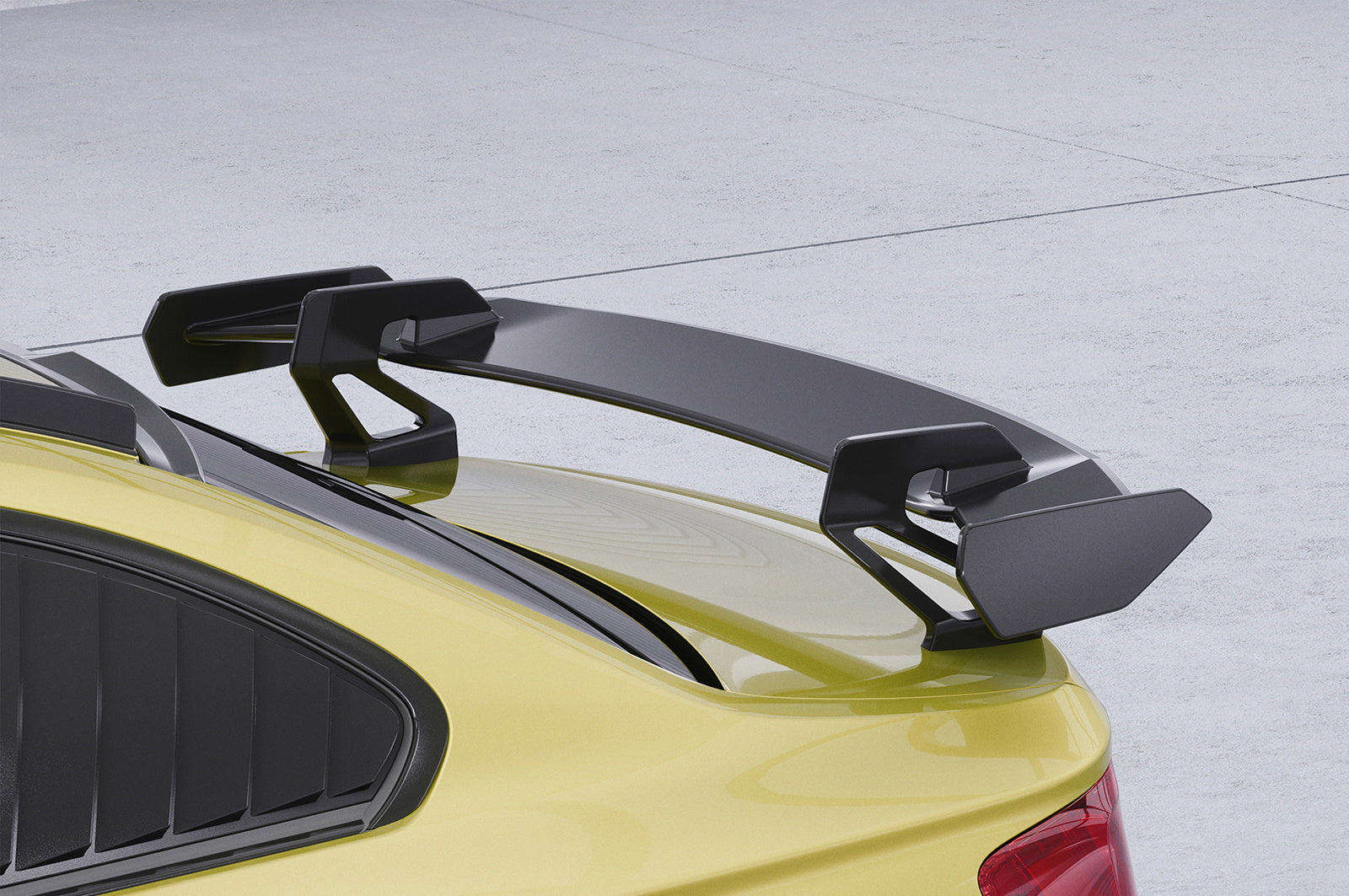 Eleron spate tip gât de lebădă cu ABE pentru BMW Seria 2/M2 F22/F23/F87 Coupe SHF011